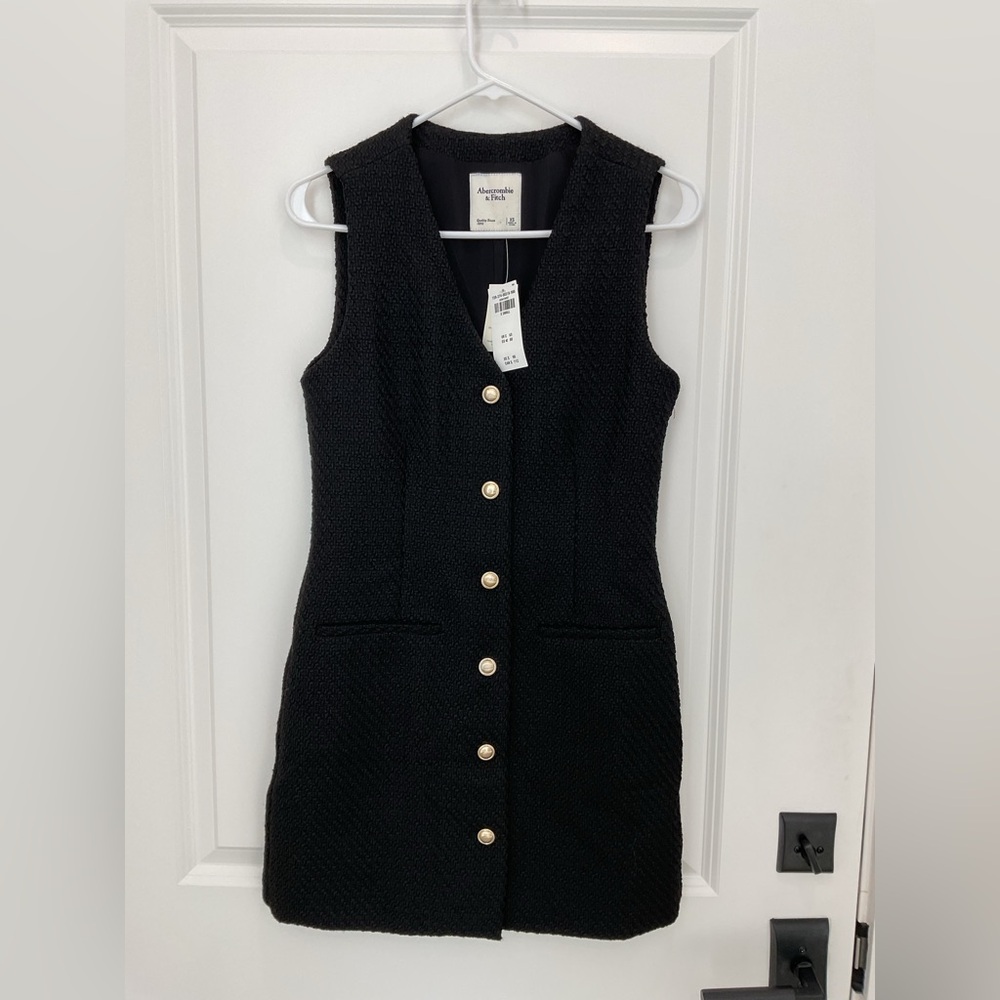 Abercrombie & Fitch Black Mini Dress